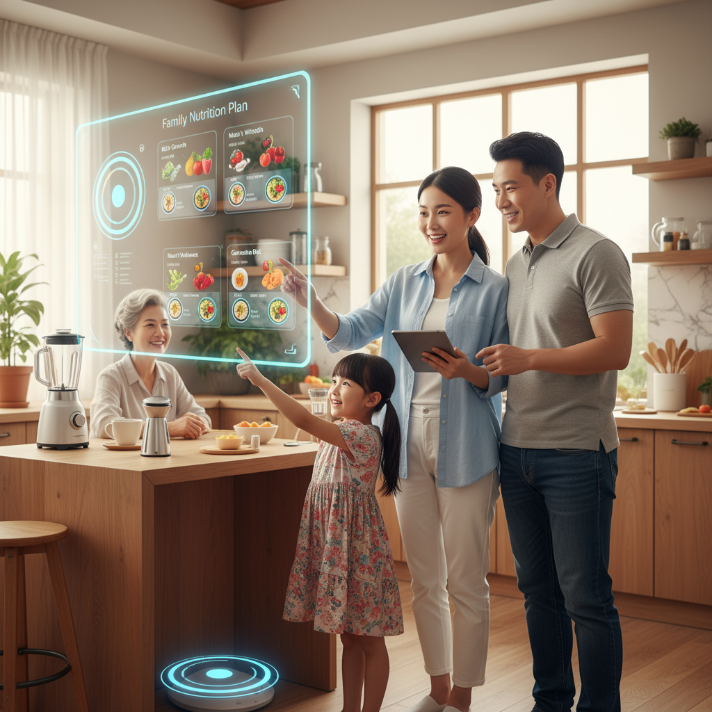 智慧家庭营养展示